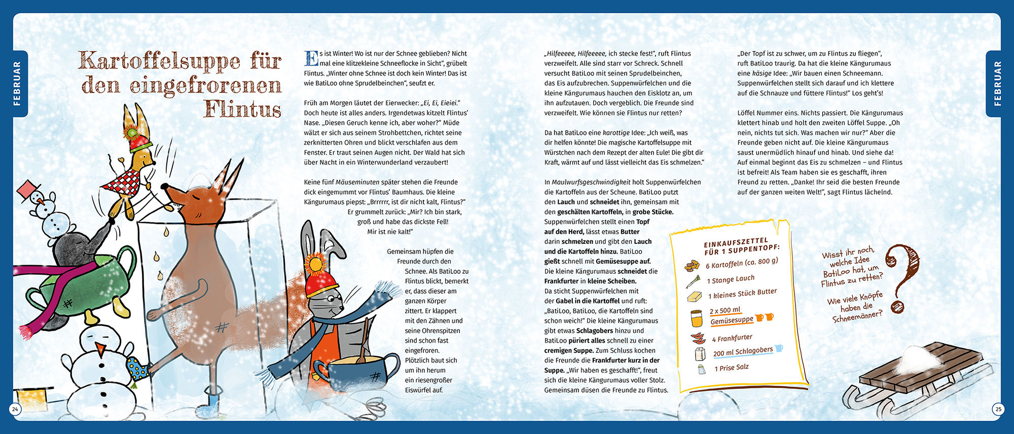 BatiLoo Kinderkochbuch - Beispiel Rezept